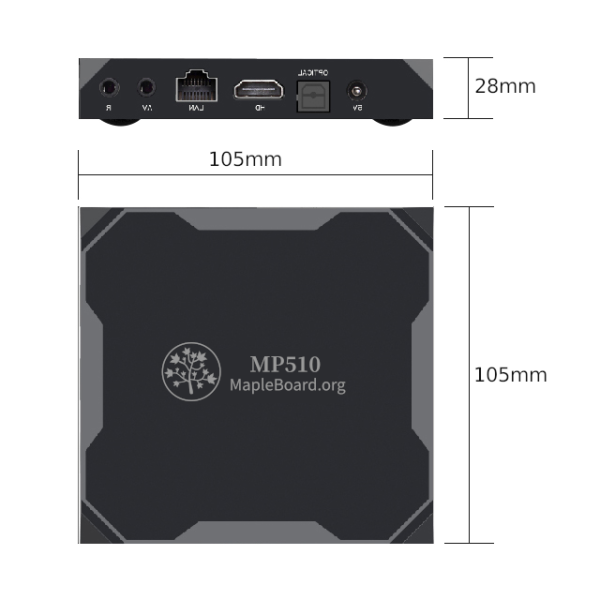 全方位完整功能MP510-20 Debian Linux微型電腦：圖片 3